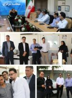 بازدید مدیر تجاری منطقه لرستان و هئیت همراه از پروژه‌های فیبر نوری مخابرات منطقه مرکزی