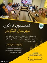 حمایت امور مالیاتی از تداوم فعالیت واحدهای تولیدی الیگودرز در جلسه کمیسیون کارگری حمایت امور مالیاتی از تداوم فعالیت واحدهای تولیدی الیگودرز در جلسه کمیسیون کارگری