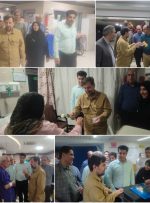 بازدید دکتر محمدحسین محمدی از بیمارستان ابن سینا