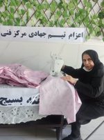 هدیه‌ای از جنس ایثار؛ دوخت ۵۰ سرویس خواب برای سالمندان صدیق به مناسبت هفته بسیج