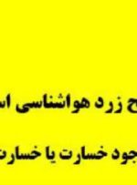 هشدار هواشناسی (سطح زرد)