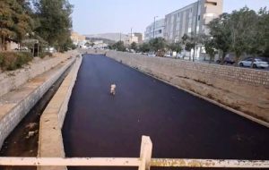 الیگودرز؛ آسفالت روی رودخانه، راه‌حل یا خطر؟
